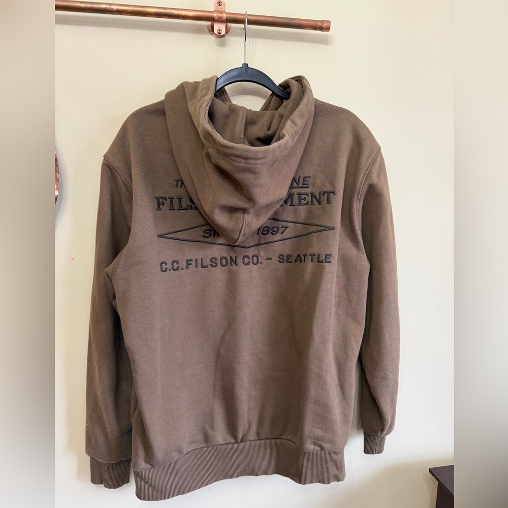 Filson Brown Graphic Hoodie - Picture 3 of 4